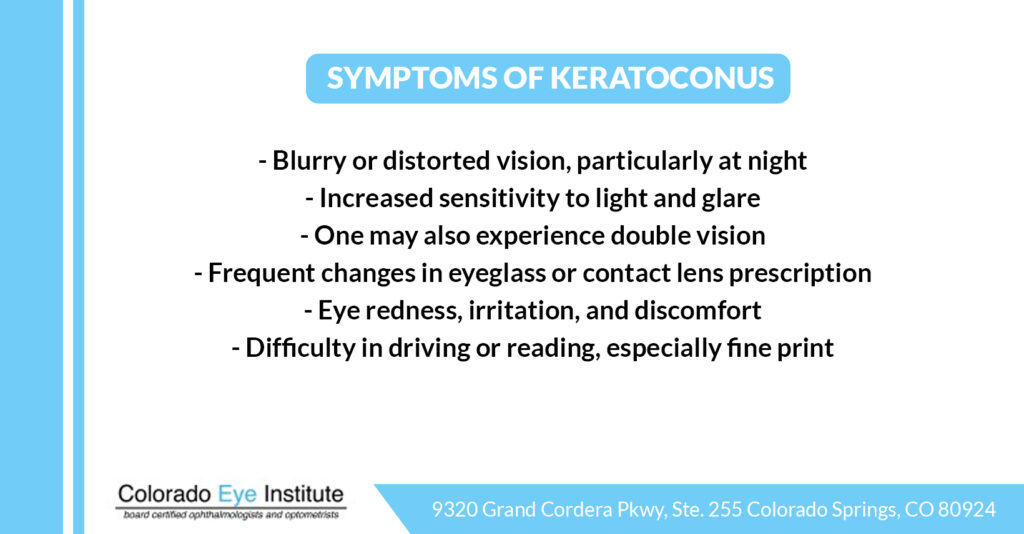 symptoms of keratoconus